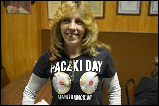 Um ... nice T-shirt.