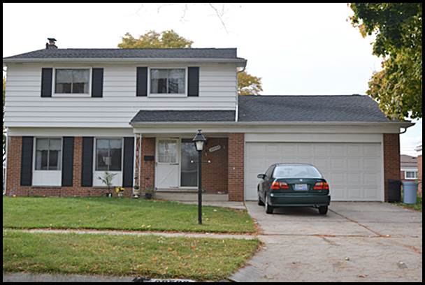 It’s the same situation for candidate Nasir Sabuj at this house in Warren on 29533 Walker Dr.