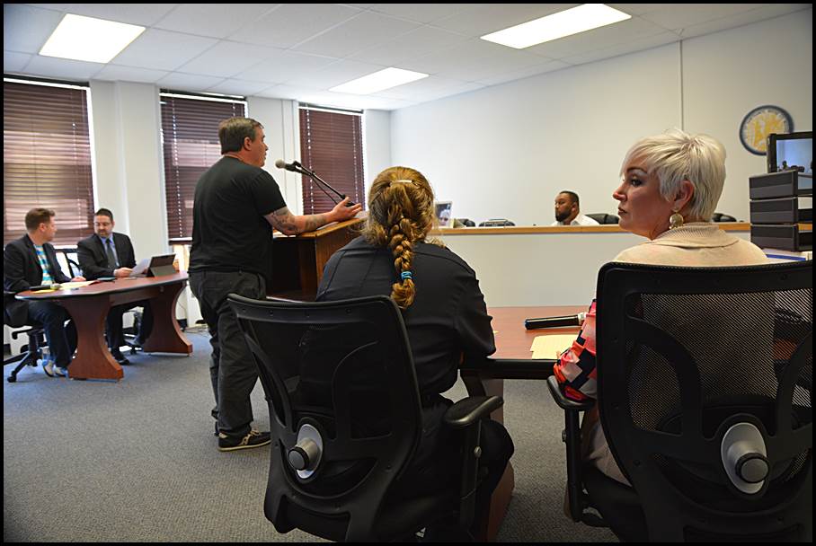 A special city council meeting was held on Friday to take steps to hire an interim city manager when the contract for current City Manager Katrina Powell(right) expires on June 30.