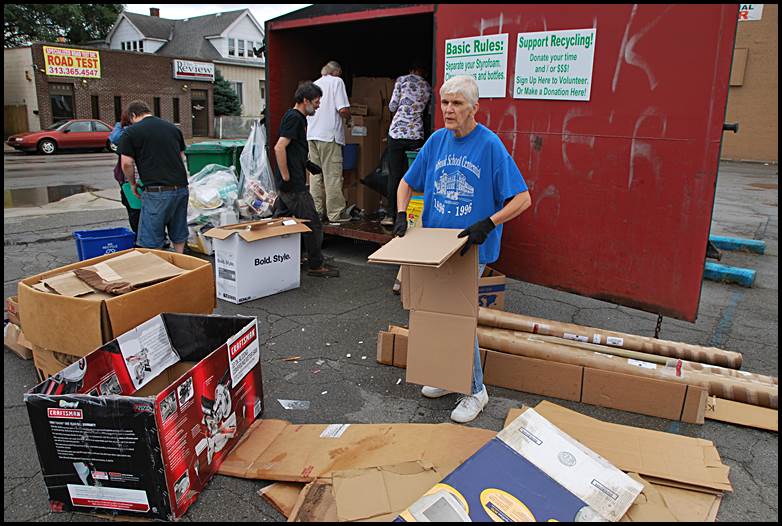 Aug. 11 will be the last day for the monthly recycling program.