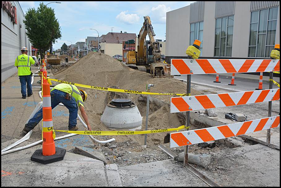 The repaving of Holbrook hit a bump in the road three weeks ago when a labor dispute put a halt to work at the site. As of Thursday, a settlement has been reached and work should resume this week. File photo